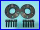 2 PAIR 20mm Renault 5x114.3 Hubcentric Wheel Spacers, 66.1 CB 20x Bolts BLACK