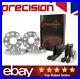 Audi A3 Staggered Wheel Spacer Kit 15/20mm Black Bolts Aftermarket Alloys